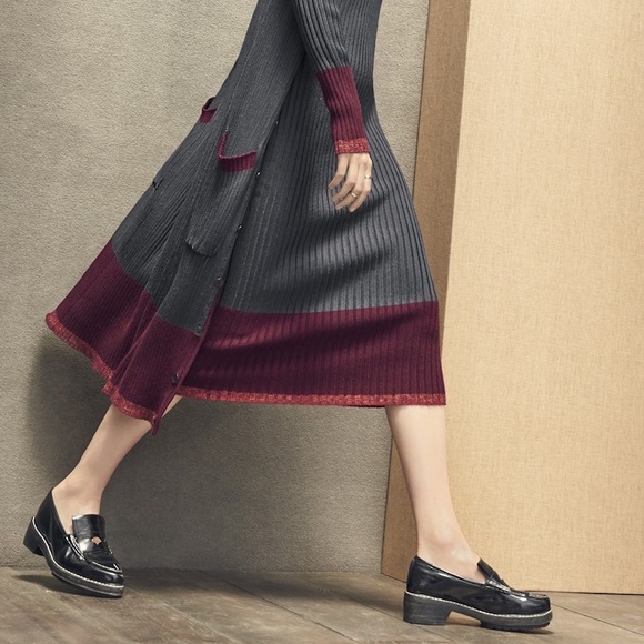 rag & bone Shoes - Rag & Bone Anton Penny Loafers Stacked Heel